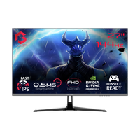 GAMEON GOES27FHD144IPS Essential Series 27" FHD, 144Hz, MPRT 0.5ms, HDMI 2.1, Fast IPS Gaming Monitor (Supports PS5) - Black