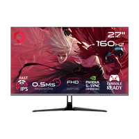 GAMEON GOES27FHD160IPS Essential Series 27" FHD, 160Hz, MPRT 0.5ms, HDMI 2.1, Fast IPS Gaming Monitor (Supports PS5) - Black