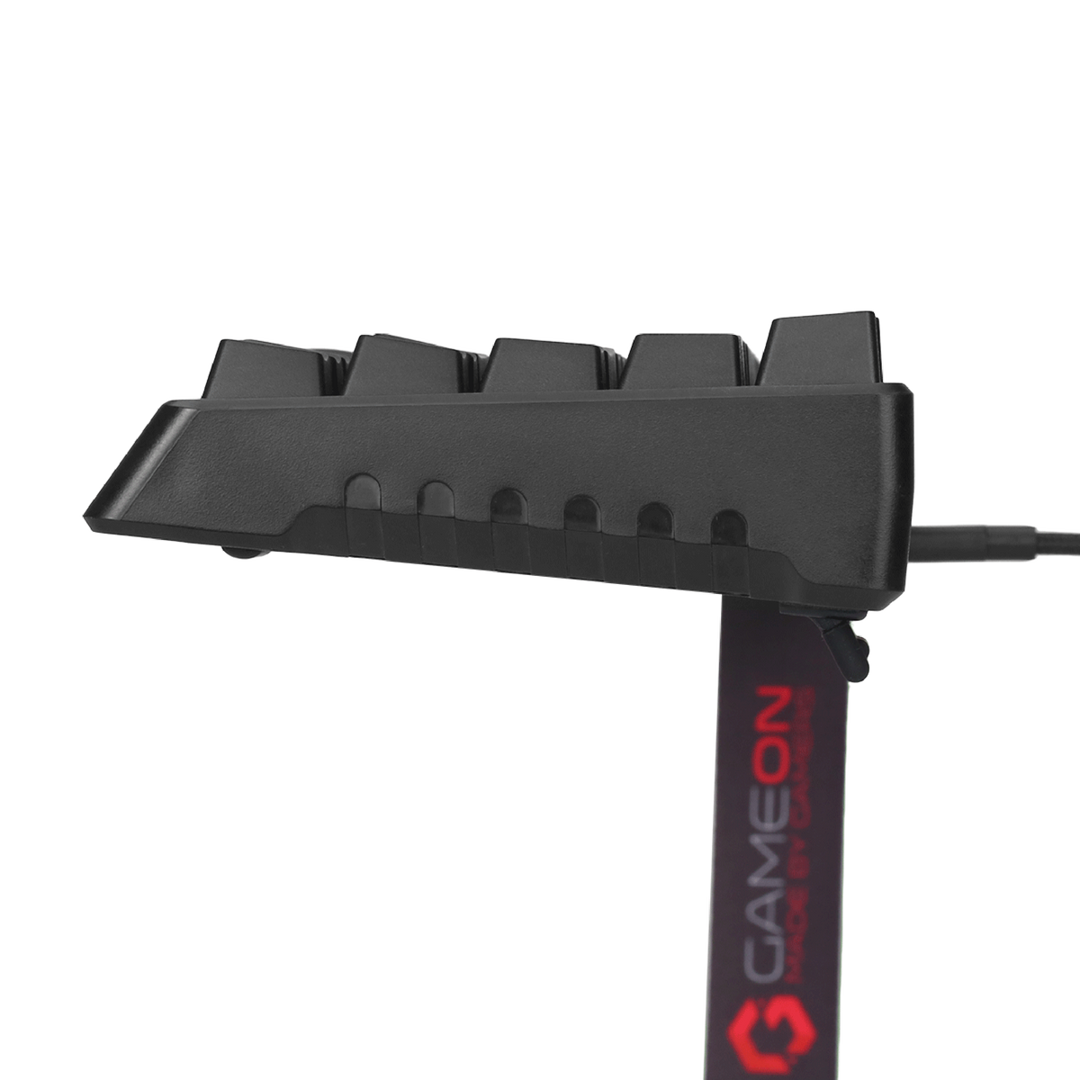 GAMEON MAGPRO Series GOMG1K8-RS 60% RGB Magnetic Mechanical Wired Gaming Keyboard with Customization Software & Wrist Band, Pink Switch - English/Arabic