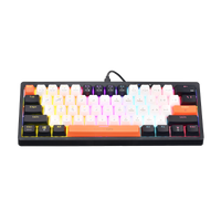 GAMEON AEROX Series GOMK160-RS 60% RGB Mechanical Wired Gaming Keyboard, Red Switch - English/Arabic