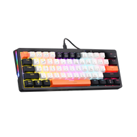 GAMEON AEROX Series GOMK160-RS 60% RGB Mechanical Wired Gaming Keyboard, Red Switch - English/Arabic