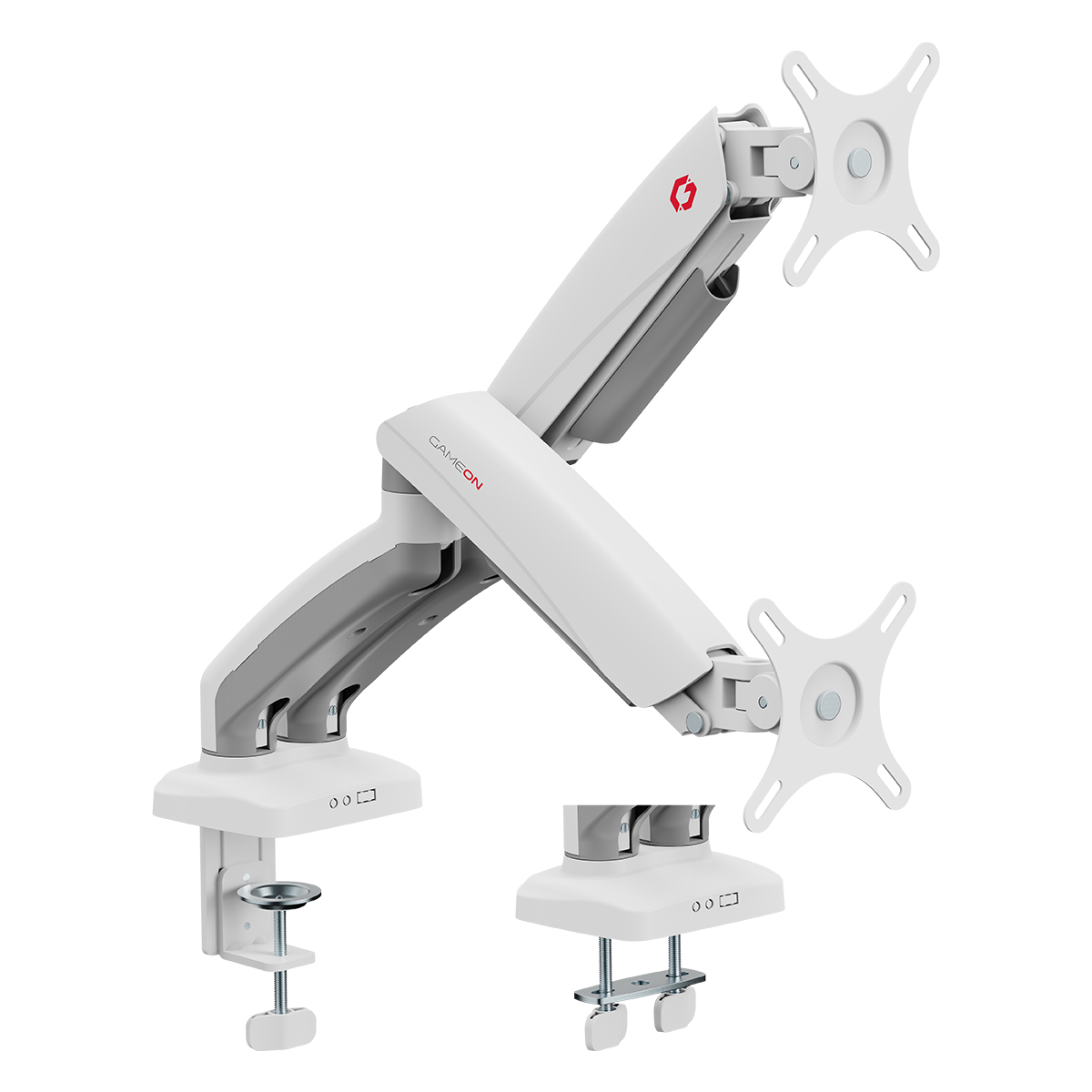 GAMEON GO-5450 Mechanical Spring Monitor dual Arm  For Gaming And Office Use
