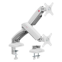 GAMEON GO-5450 Mechanical Spring Monitor dual Arm  For Gaming And Office Use