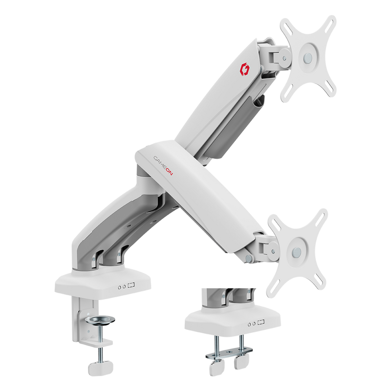 GAMEON GO-5450 Mechanical Spring Monitor dual Arm  For Gaming And Office Use