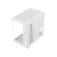 GAMEON Pulse Artic Series ARGB Mid Tower Gaming Case - White