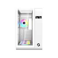 GAMEON Infinity Artic Series ARGB Mid Tower Gaming Case - White