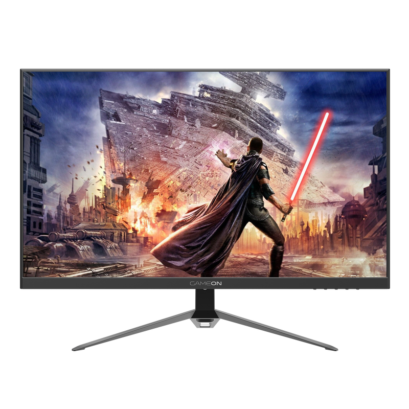 GAMEON GOP27QHD165IPS 27" QHD, 165Hz, 1ms (2560x1440) 2K Flat IPS Gaming Monitor With G-Sync & FreeSync - Black (HDMI 2.1 Console Compatible)